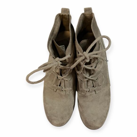 SOREL Women’s Brown Waterproof Leather Evie Lace Wedge Boot Size 11 - Picture 8 of 8